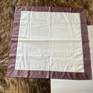 Ralph Lauren Home Langdon Sateen Border Sham , euro size pillow cases